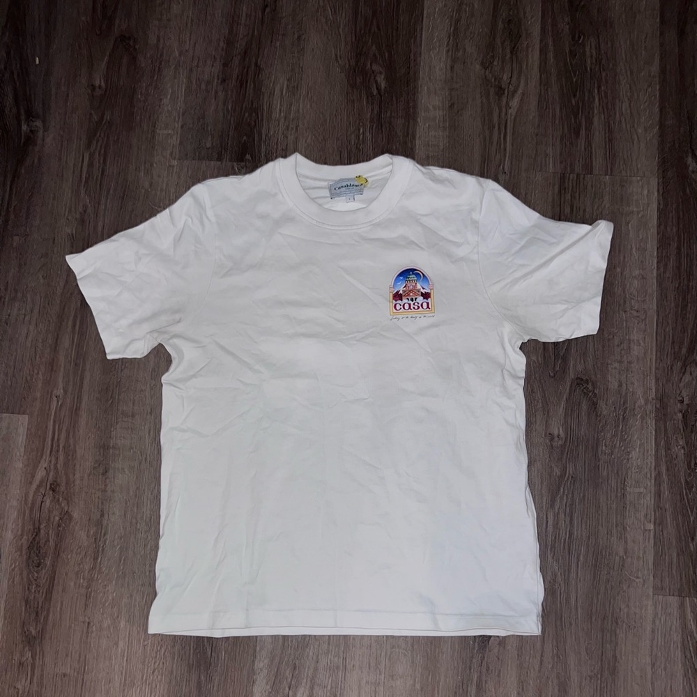 Casablanca white tee